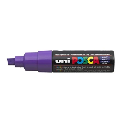 Imagen de Posca Uni Ball Pluma Marcadora PC 8K Violeta Individual