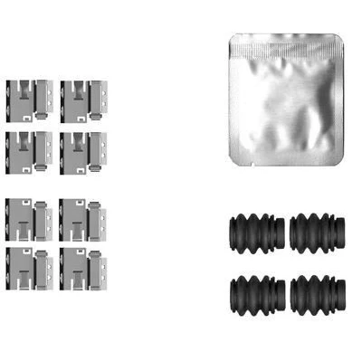 Imagen de Kit d&#039;accessoires, plaquette de frein à disque TEXTAR 82561600