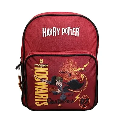 Imagen de Bagtrotter Mochila de 30 cm con Bolsillo Harry Potter Rojo