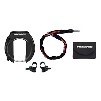Imagen de Trelock RS 351 Protect O Connect/ZR 355 Set Rahmenschloss, Black, One Size