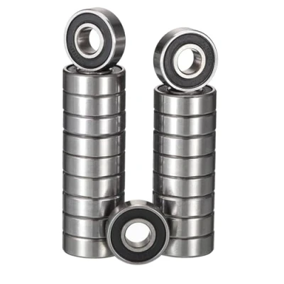 Imagen de TUZUK 20 Piezas rodamientos 698 2RS, 8x19x6mm, Prelubricados, Acero al cromo, Doble sello de goma, Micro para aplicaciones industriales