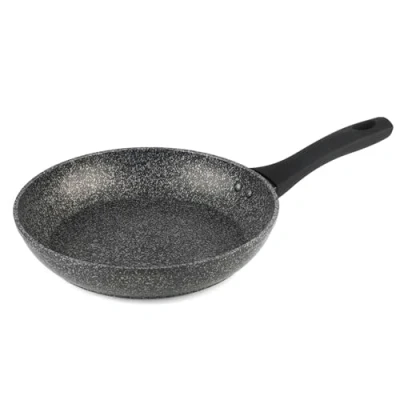 Imagen de Salter BW05746S1 Sartén Antiadherente Para Saltear, 24 cm, De La Colección Megastone, Con Caja Fuerte Utensilios Metálicos, Aluminio Forjado, Apto Placas Inducción Y Lavavajillas, Gris
