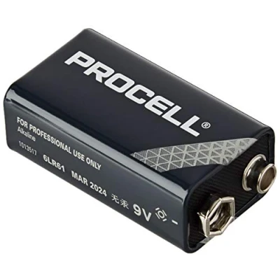 Imagen de Duracell Procell Batería de 9 V Pack 10