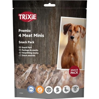 Imagen de TRIXIE PREMIO 4 Meat Minis, Pollo Pato Ternera Cordero, x 100 g, Perro