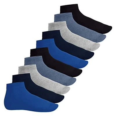 Imagen de Footstar SNEAK IT! 10 Pares Calcetines Cortos Unisex Jeans 43/46