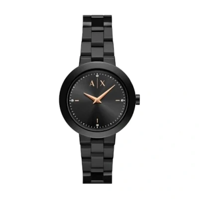 Imagen de Armani Exchange Tradiitional Jackie Reloj, Mujer, Talla: One Size, Black