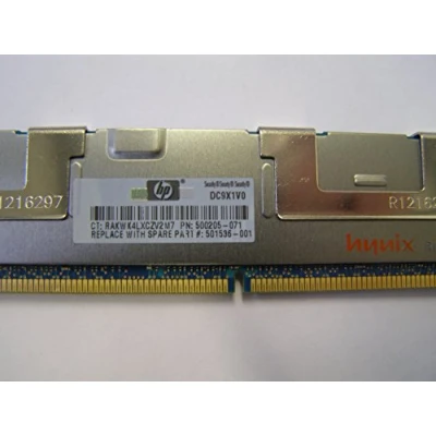 Imagen de HP 500662 B21 X3800sb G2 Memoria RAM DDR3 (1333 MHz, PC3 10600 CL9, 8 GB, DIMM 240 pines)
