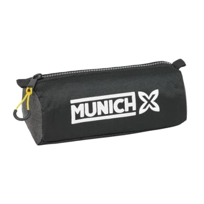 Imagen de Safta Munich Topo Portatodo con Cremallera y Compartimiento, Estuche Infantil, Niño, Ideal para Niños en Edad Escolar, Cómodo Versátil, Calidad Resistencia, 21x7x8 cm