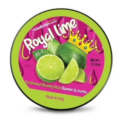 Imagen de The Goodfellas&#039; smile Royal Lime Shaving Soap AJ 1 Formula 100 ml