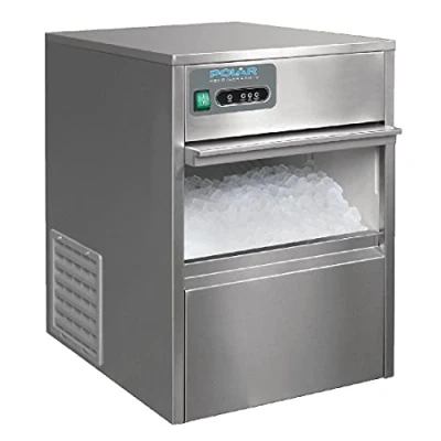 Imagen de Polar, Máquina de hielo Debajo Encimera 20Kg Polar. Conexión A La Distribución Agua. Producción cubitos 20 kg/24 h