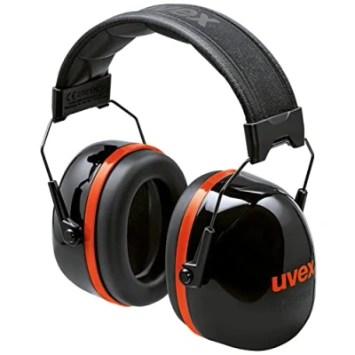 Imagen de Uvex K30 Plegable Alto Aislamiento Cápsula Oresora 36dB Negro/Rojo, Negro, Talla única