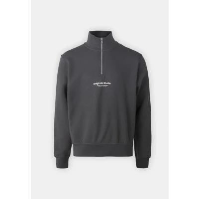 Imagen de Jack &amp; Jones Jorvesterbro Quarter ZIP Sudadera, Hombre, Talla: Small, Iron gate