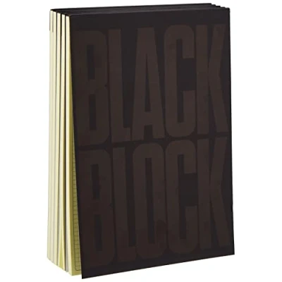 Imagen de Exacompta Carnet black block 29,7x21cm, paquete de 5 unidades