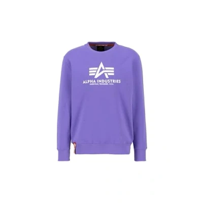 Imagen de ALPHA INDUSTRIES Basic Sudadera, Morado (Electric Violet), L Unisex Adulto