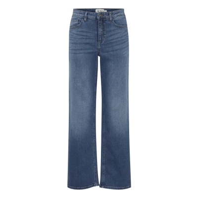 Imagen de ICHI Twiggy LONG Vaqueros rectos, Mujer, Talla: 27x32, Medium blue