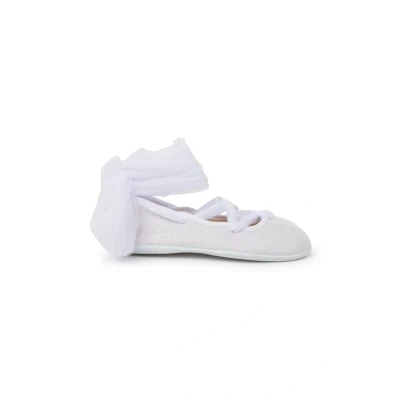 Imagen de Pisamonas Tiras Cruzadas Bailarinas tobilleras, Mujer, Talla: 37, Blanco Zapatos