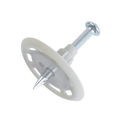 Imagen de Index FPC304708 Clavos con arandela de plastico 30 mm para fijacion geotextiles 3,8 x 47 waher 8,5+30