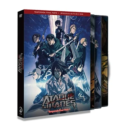 Imagen de Ataque a los Titanes Temporada Final Parte 1 DVD