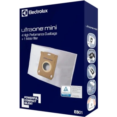 Imagen de Electrolux ES01 Bolsa aspirador Ultraone Mini (4 bolsas + 1 filtro de motor)
