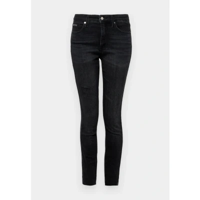 Imagen de Calvin Klein Jeans HIGH Super Skinny Ankle Vaqueros pitillo, Mujer, Talla: 24, Denim black