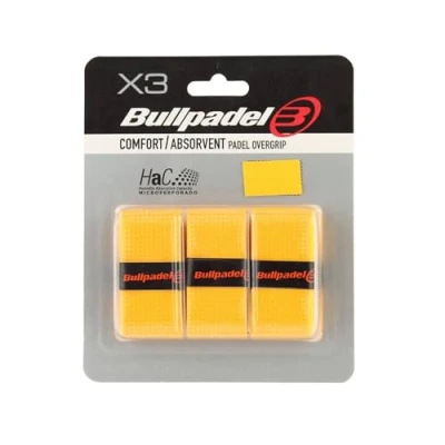 Imagen de Overgrip Bullpadel 3 Unidades Gb 1201 Amarillo