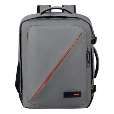 Imagen de American Tourister Take2Cabin, Bolsa De Cabina Easyjet 36 X 20 45 Cm, 38 L, 0.70 Kg, Equipaje Mano, Mochila Avión M Para Debajo Del Asiento, Gris (Gris Oscuro)