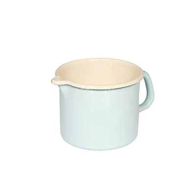 Imagen de Riess, 0041 006, Taza para sorber 14 1,7 L, CLASSIC BUNT/PASTELL, color turquesa, diámetro cm, altura 12,5 capacidad litros, esmaltado