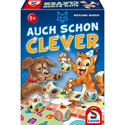 Imagen de Schmidt Auch Schon Clever También Inteligente Juego de Dados para niños, Multicolor (40625)