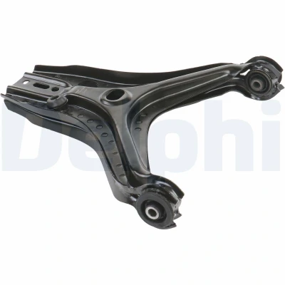 Imagen de DELPHI TC1137 Barra oscilante, suspensión de ruedas sin rótula suspensión/carga izquierda, debajo Brazo oscilante longitudinal Chapa acero