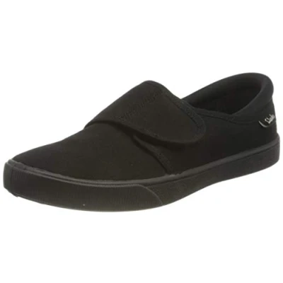 Imagen de Clarks Hopper Run, Zapatos de vestir par uniforme Unisex niños, Negro (Negro), 33.5 EU