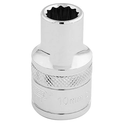 Imagen de Draper 33093 1/2&quot; Square Drive 12 Point Socket, 10 mm, azul
