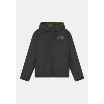 Imagen de Helly Hansen JR Champ Reversible Unisex Forro polar para niños, Talla: 128, Black