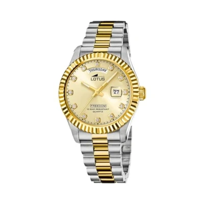Imagen de Lotus Freedom Collection Reloj, Talla: One Size, Champagne