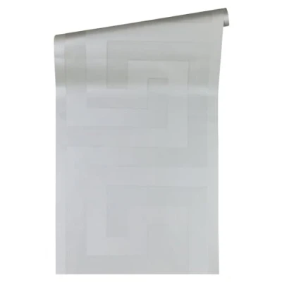 Imagen de Papel pintado Versace Liso tejido no 10.05 m x 0.70 Plata Fabricado en Alemania 935235 93523 5