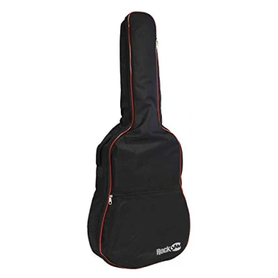 Imagen de RockJam Bolsa acolchada para guitarra acústica con asa de transporte y correa el hombro