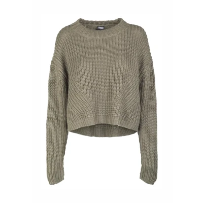 Imagen de Urban Classics WIDE Jersey de punto, Mujer, Talla: Large, Olive