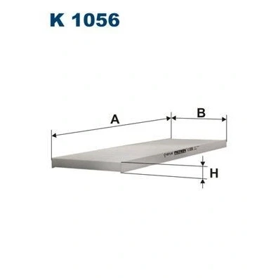 Imagen de Filtro de habitáculo FILTRON K1056