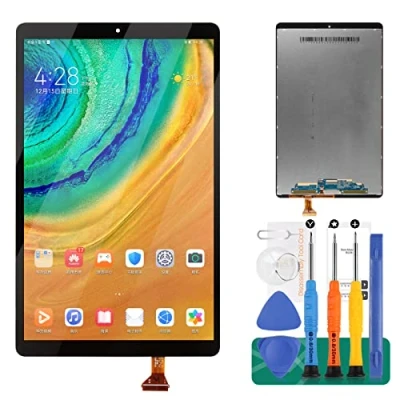 Imagen de Para Samsung Galaxy Tab A 10.1 (2019) pantalla LCD SM T510 Reemplazo de T515Touch Kit reparación montaje digitalizador (negro, sin marco)