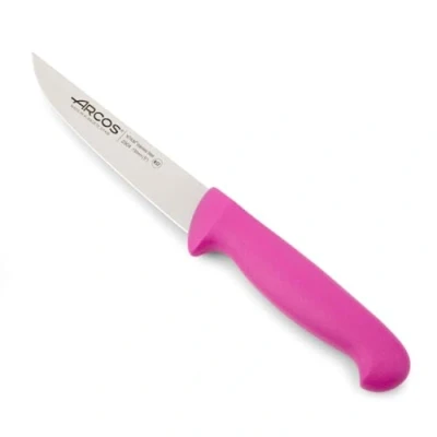 Imagen de Arcos Serie 2900 Cuchillo Cocina Hoja de Acero Inoxidable NITRUM 130 mm Mango inyectado en Polipropileno Color fucsia