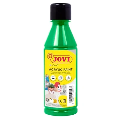 Imagen de Jovi Acrylfarbe PINTURA ACRILICA, Color verde claro, 250 ml (1er Pack) (68017)