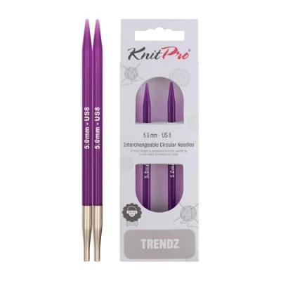 Imagen de KnitPro Trendz: Knitting Pins: Circular: Interchangeable: 3.50 mm, Acrílico, 3.50mm
