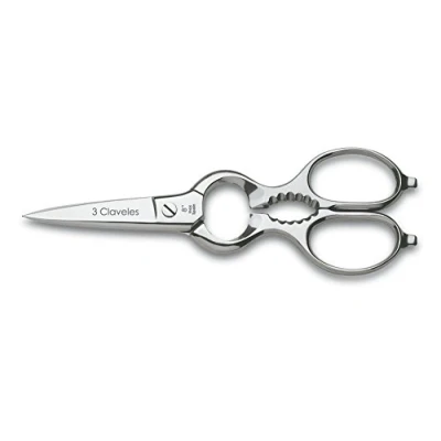 Imagen de 3 Claveles 400 Tijera de cocina varios usos inoxidable 20 cm