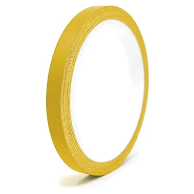 Imagen de Finest Folia 10 Metros de Tiras Decorativas Mate para Coche, Camión, Moto, Barco, Modelismo, Manualidades, Decoración Adhesivas Autoadhesivas (Amarillo Mate, 7 mm Ancho)