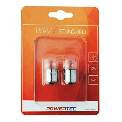 Imagen de TECH STANDARD PTZ30 02B Bombillas R5W 12V 5W VOLVO: F 10, MERCEDES BENZ: ATEGO