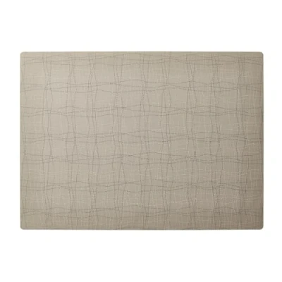 Imagen de APS 60584 Mantel individual (silicona, lavable, antimanchas y antideslizante, 45 x 33 cm, 1 unidad), color beige