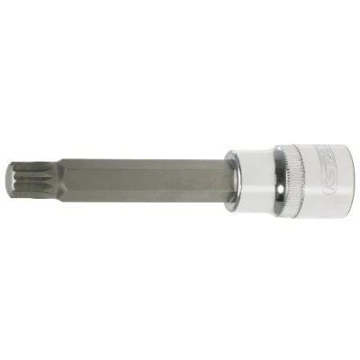 Imagen de KS Tools 918.1699 1/2&quot; Llave de vaso con punta para tornillos multilaterales (XZN) CHROMEplus, larga, M9