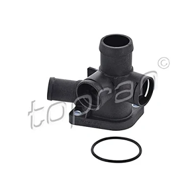 Imagen de TOPRAN 107 948 Bridas Plástico Cabeza cilíndrica, frontal, lado de engranaje con junta anular SEAT: Ibiza 2, TOLEDO 1, Córdoba I Berlina