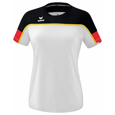 Imagen de Erima „Change by Funcional Camiseta, Blanco/Negro/Rojo, 34 para Mujer
