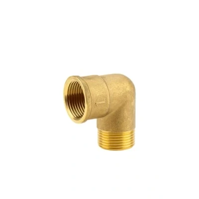 Imagen de GARDENA Ángulo de latón con rosca interna y externa: codo 33,3 mm (G 1 &quot;), para cambiar la dirección tuberías o mangueras (7284 20)