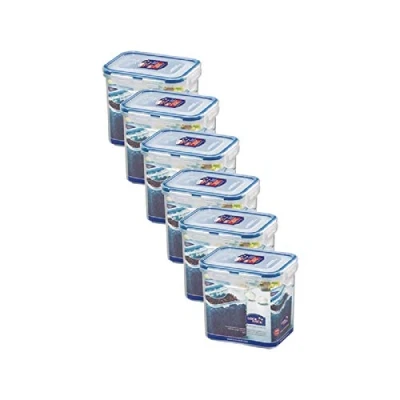 Imagen de Lock&amp;Lock HPL808S6 Juego de 6 recipientes para comida